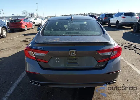 2019 Honda Accord Sport z USA, uszkodzony, nr VIN 1HGCV1F38KA123159